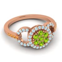 Statement Floral Pave Zirisa Ring