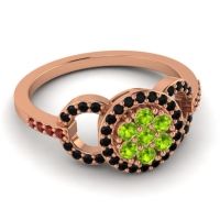 Statement Floral Pave Zirisa Ring