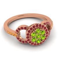 Statement Floral Pave Zirisa Ring