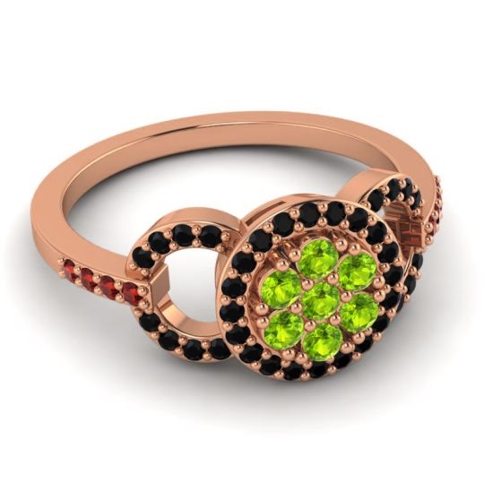 Statement Floral Pave Zirisa Ring