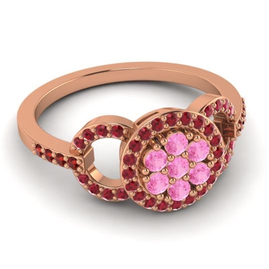 Statement Floral Pave Zirisa Ring