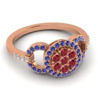 Statement Floral Pave Zirisa Ring