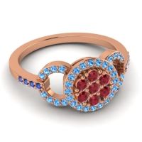 Statement Floral Pave Zirisa Ring
