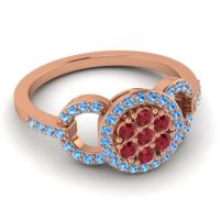 Statement Floral Pave Zirisa Ring