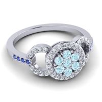 Statement Floral Pave Zirisa Ring