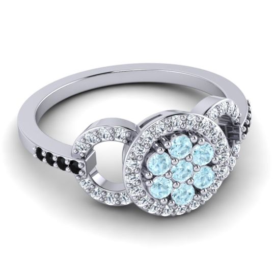 Statement Floral Pave Zirisa Ring