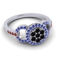 Statement Floral Pave Zirisa Ring