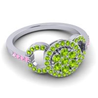Statement Floral Pave Zirisa Ring