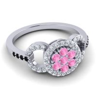 Statement Floral Pave Zirisa Ring