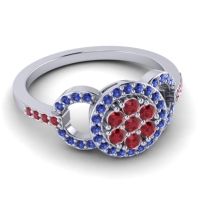 Statement Floral Pave Zirisa Ring