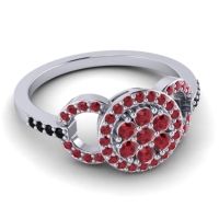 Statement Floral Pave Zirisa Ring