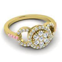 Statement Floral Pave Zirisa Ring