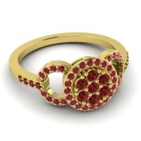 Statement Floral Pave Zirisa Ring