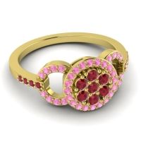 Statement Floral Pave Zirisa Ring