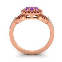 Statement Floral Pave Zirisa Ring