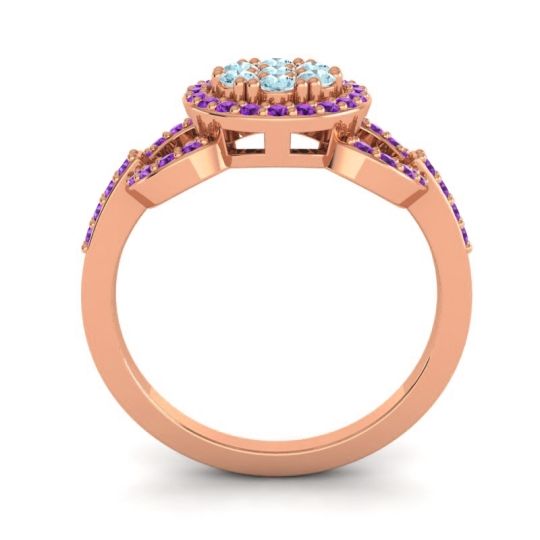 Statement Floral Pave Zirisa Ring