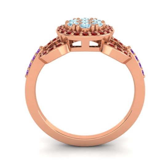 Statement Floral Pave Zirisa Ring