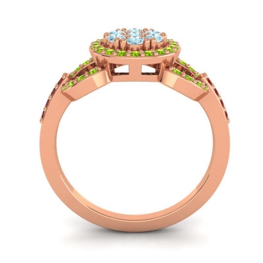 Statement Floral Pave Zirisa Ring