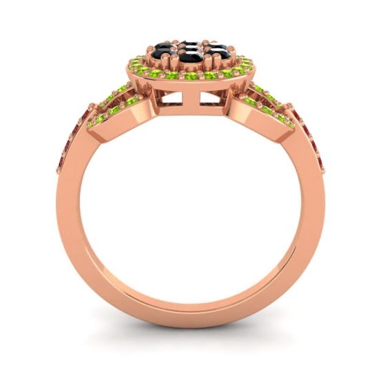 Statement Floral Pave Zirisa Ring