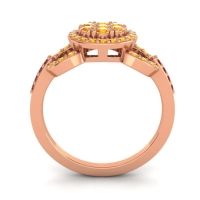 Statement Floral Pave Zirisa Ring