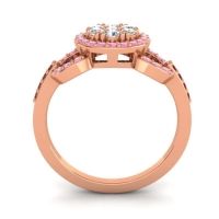 Statement Floral Pave Zirisa Ring