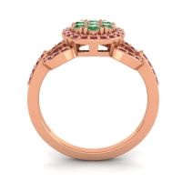 Statement Floral Pave Zirisa Ring