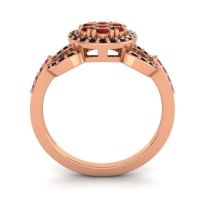 Statement Floral Pave Zirisa Ring