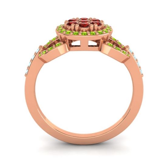 Statement Floral Pave Zirisa Ring