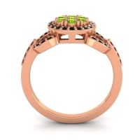 Statement Floral Pave Zirisa Ring