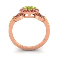 Statement Floral Pave Zirisa Ring