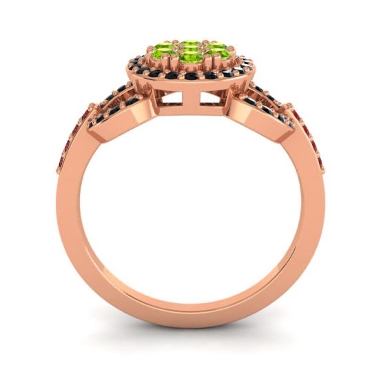 Statement Floral Pave Zirisa Ring