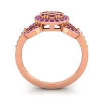 Statement Floral Pave Zirisa Ring