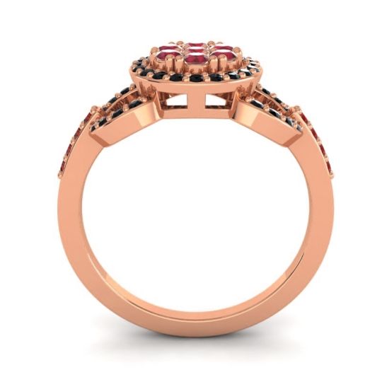 Statement Floral Pave Zirisa Ring