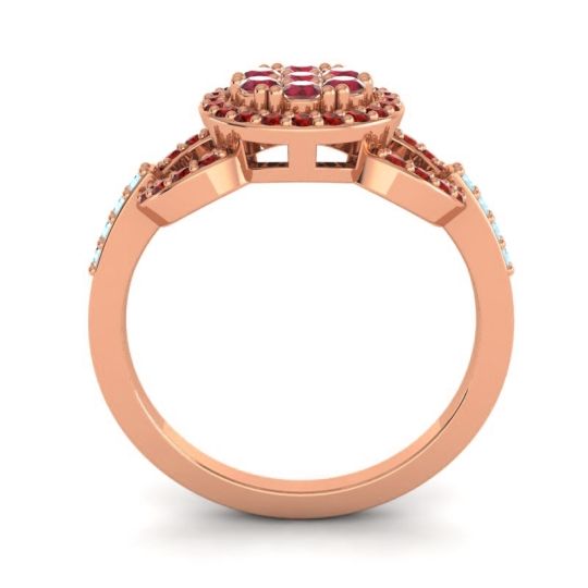 Statement Floral Pave Zirisa Ring