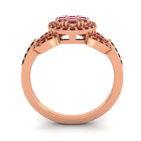 Statement Floral Pave Zirisa Ring