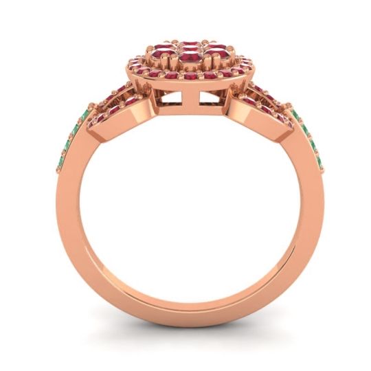 Statement Floral Pave Zirisa Ring
