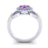 Statement Floral Pave Zirisa Ring