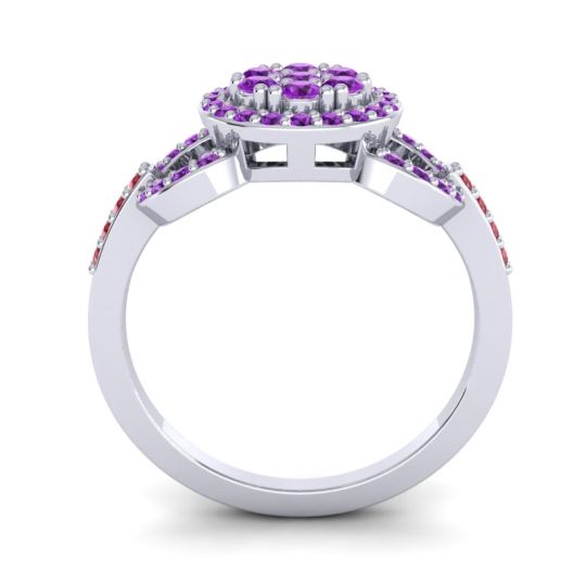 Statement Floral Pave Zirisa Ring