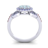 Statement Floral Pave Zirisa Ring