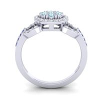 Statement Floral Pave Zirisa Ring