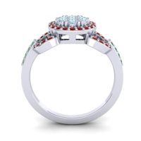 Statement Floral Pave Zirisa Ring