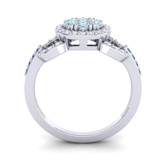 Statement Floral Pave Zirisa Ring