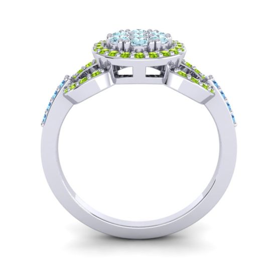 Statement Floral Pave Zirisa Ring