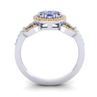 Statement Floral Pave Zirisa Ring