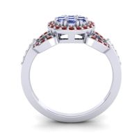 Statement Floral Pave Zirisa Ring