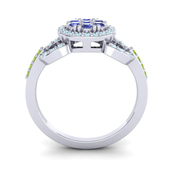 Statement Floral Pave Zirisa Ring