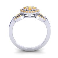 Statement Floral Pave Zirisa Ring