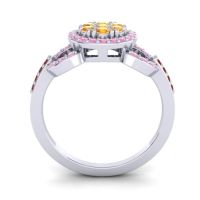 Statement Floral Pave Zirisa Ring