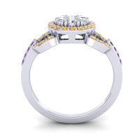 Statement Floral Pave Zirisa Ring