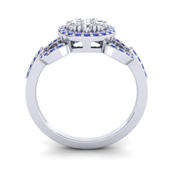 Statement Floral Pave Zirisa Ring